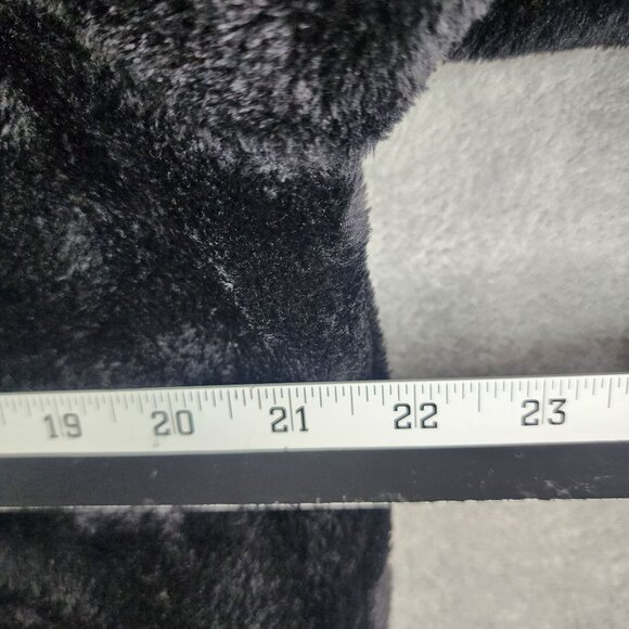 Womens Black 32 Degrees Heat Fleece Jacket Full Zip Long Sleeve Soft & Warm XL - Picture 9 of 10